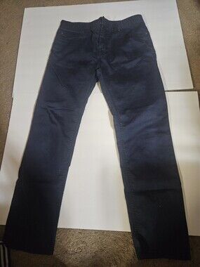 Mens Prana Blue Dress Pants 31x30